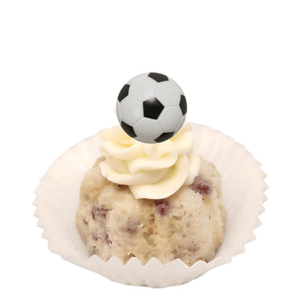 Raspberry Truffle Soccer Ball Bitty Bundts