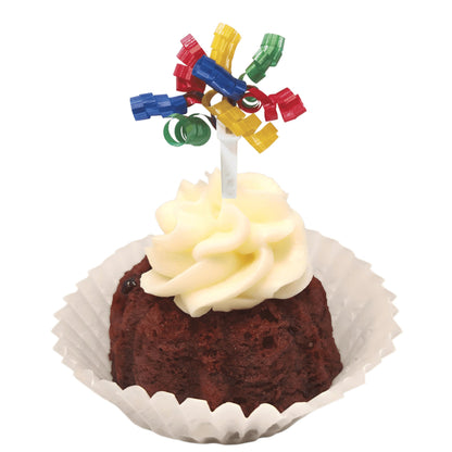 Red Velvet 4 - Color Primary Ribbon Bitty Bundts