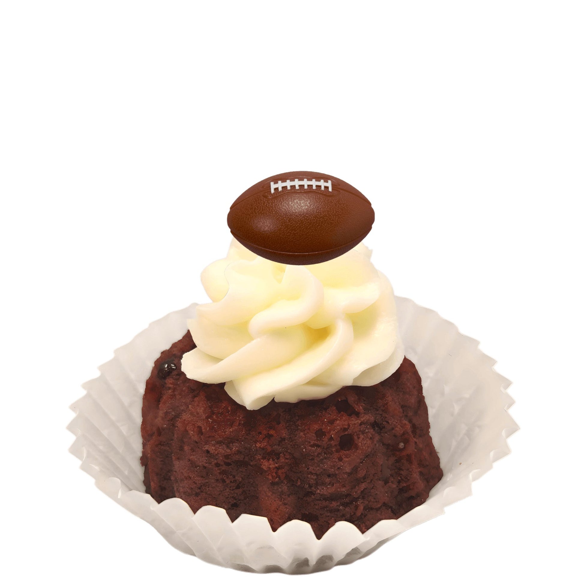 Red Velvet Football Bitty Bundts