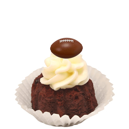 Red Velvet Football Bitty Bundts