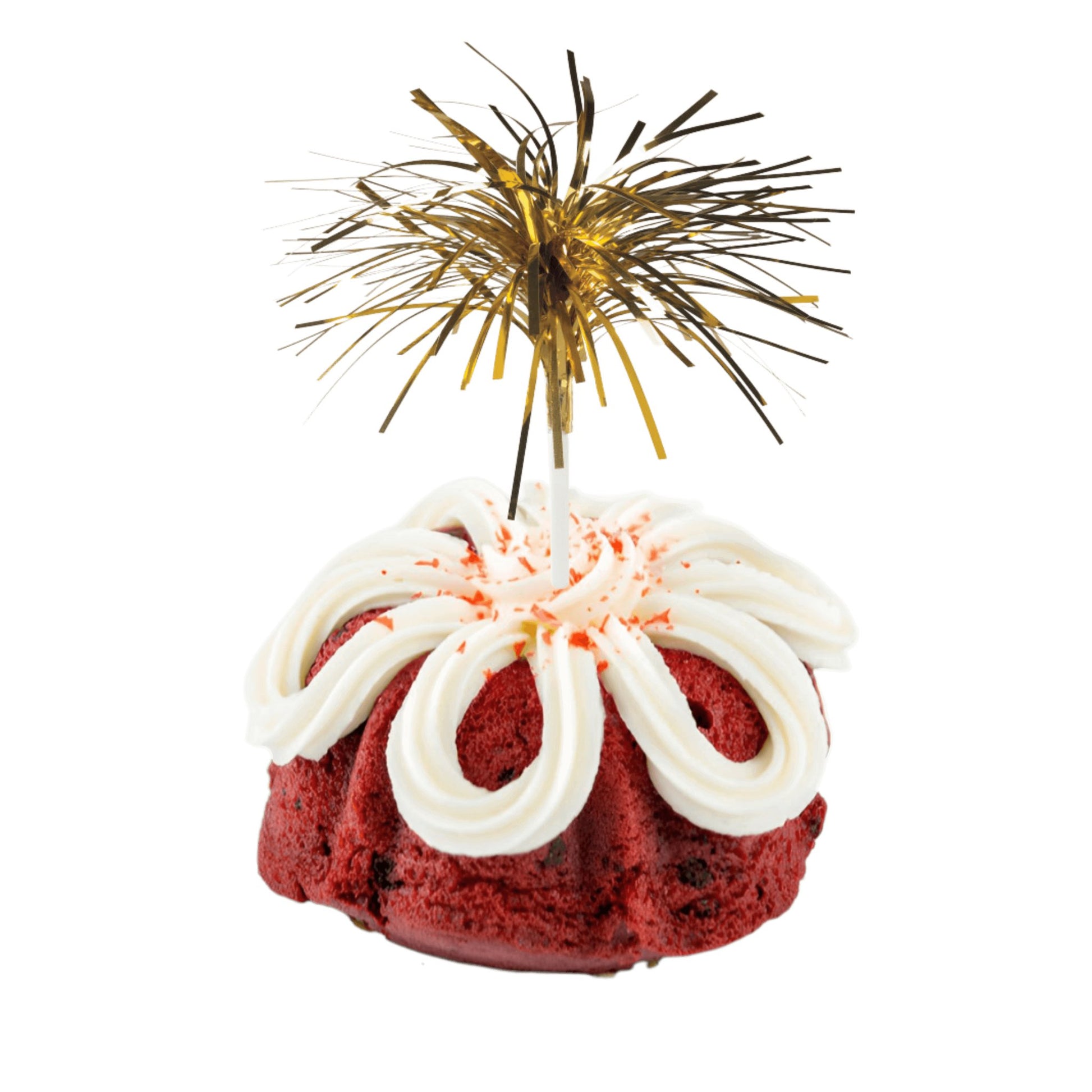 Red Velvet Gold Sparkler Bundties