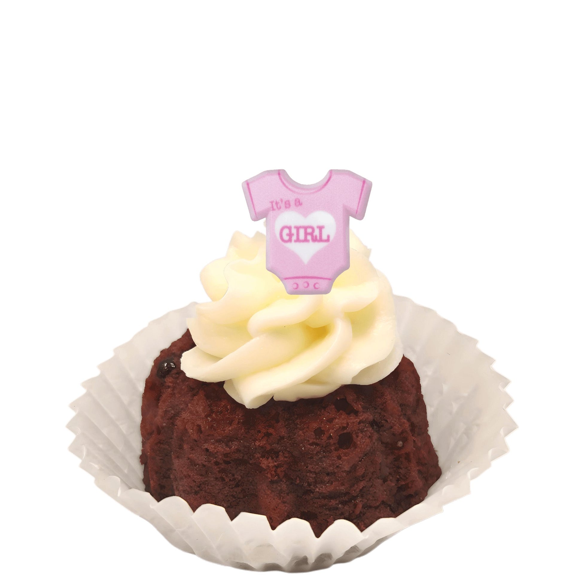 Red Velvet "It's a Girl" Bitty Bundts