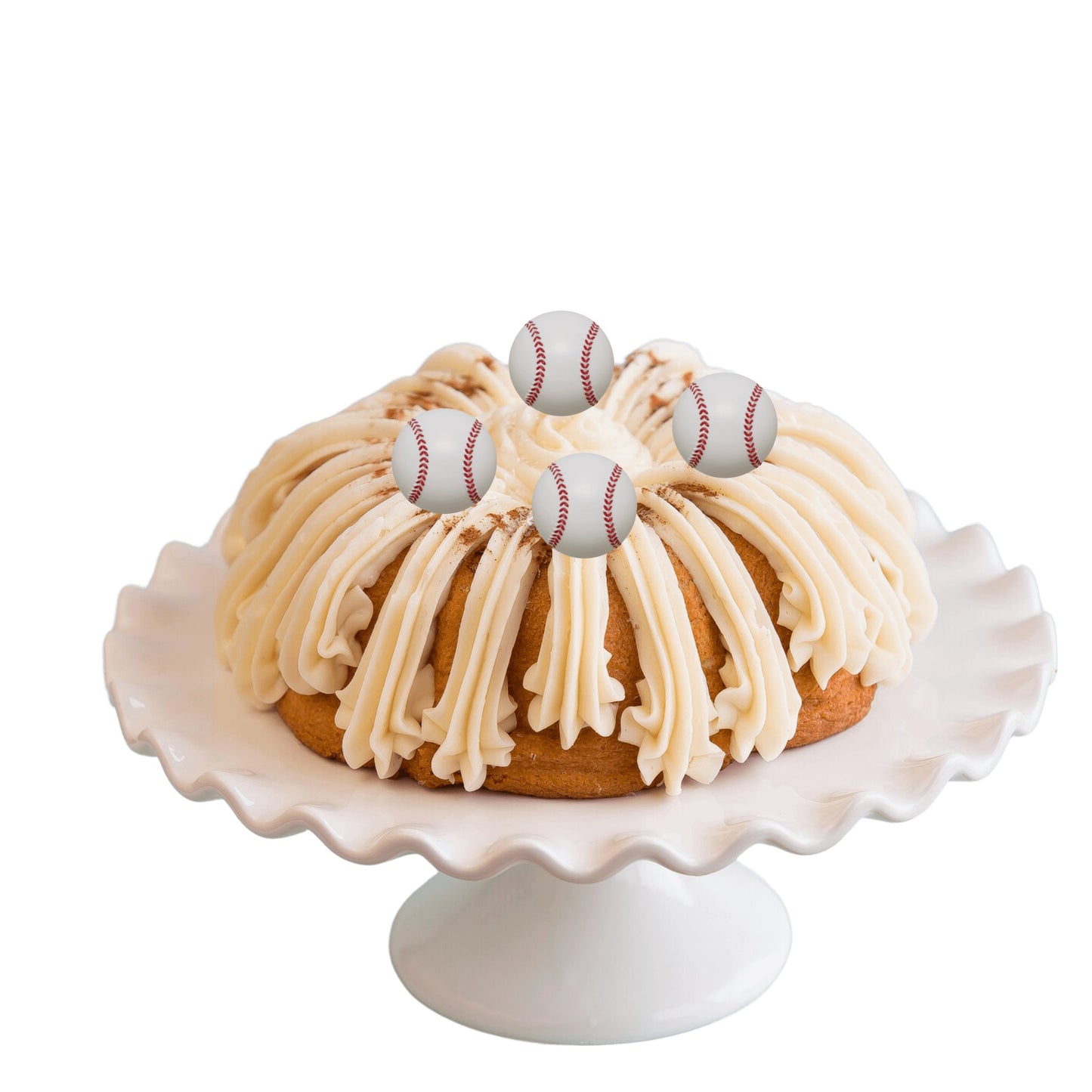 Snickerdoodle Baseball Bundt Cake