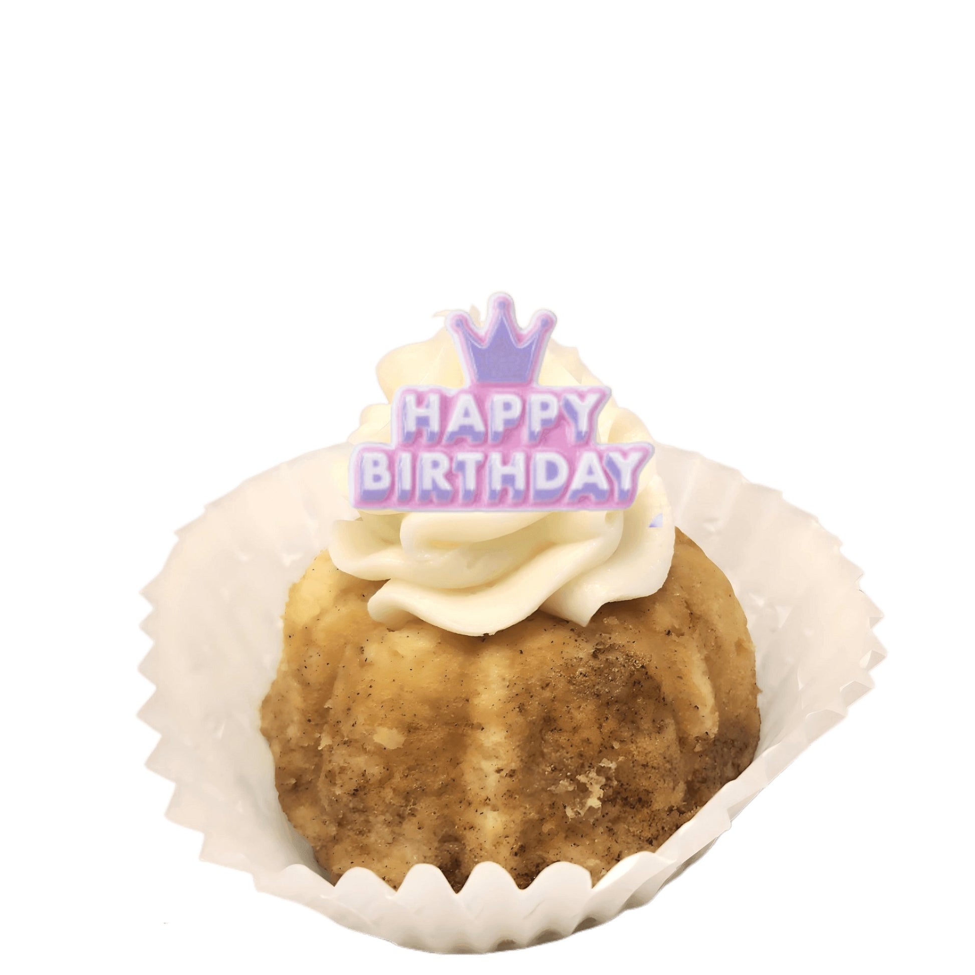 Snickerdoodle Birthday Crown Bitty Bundts