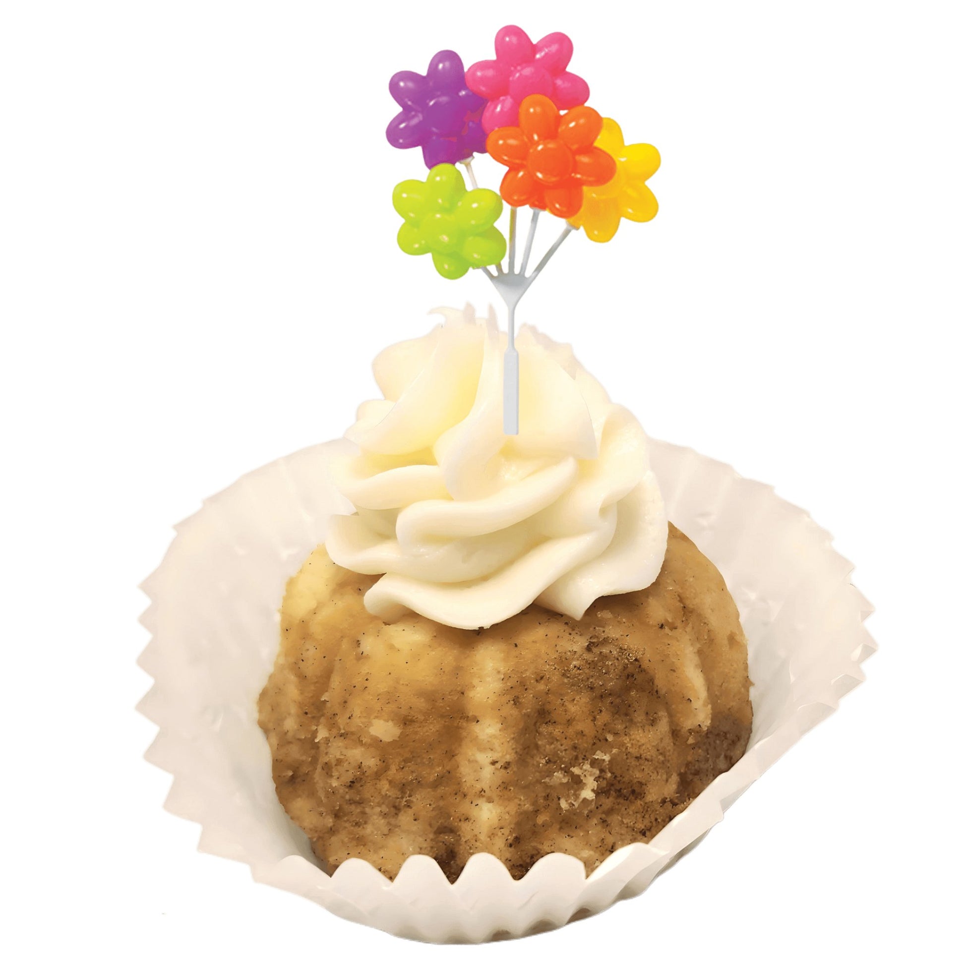 Snickerdoodle Flower Shaped Cluster Bitty Bundts