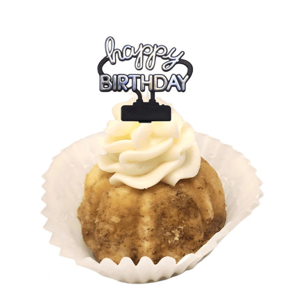 Snickerdoodle "HAPPY BIRTHDAY" Neon Sign Bitty Bundts