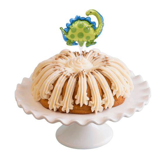 Snickerdoodle Inflatable Stegosaurus Anagram® Bundt Cake