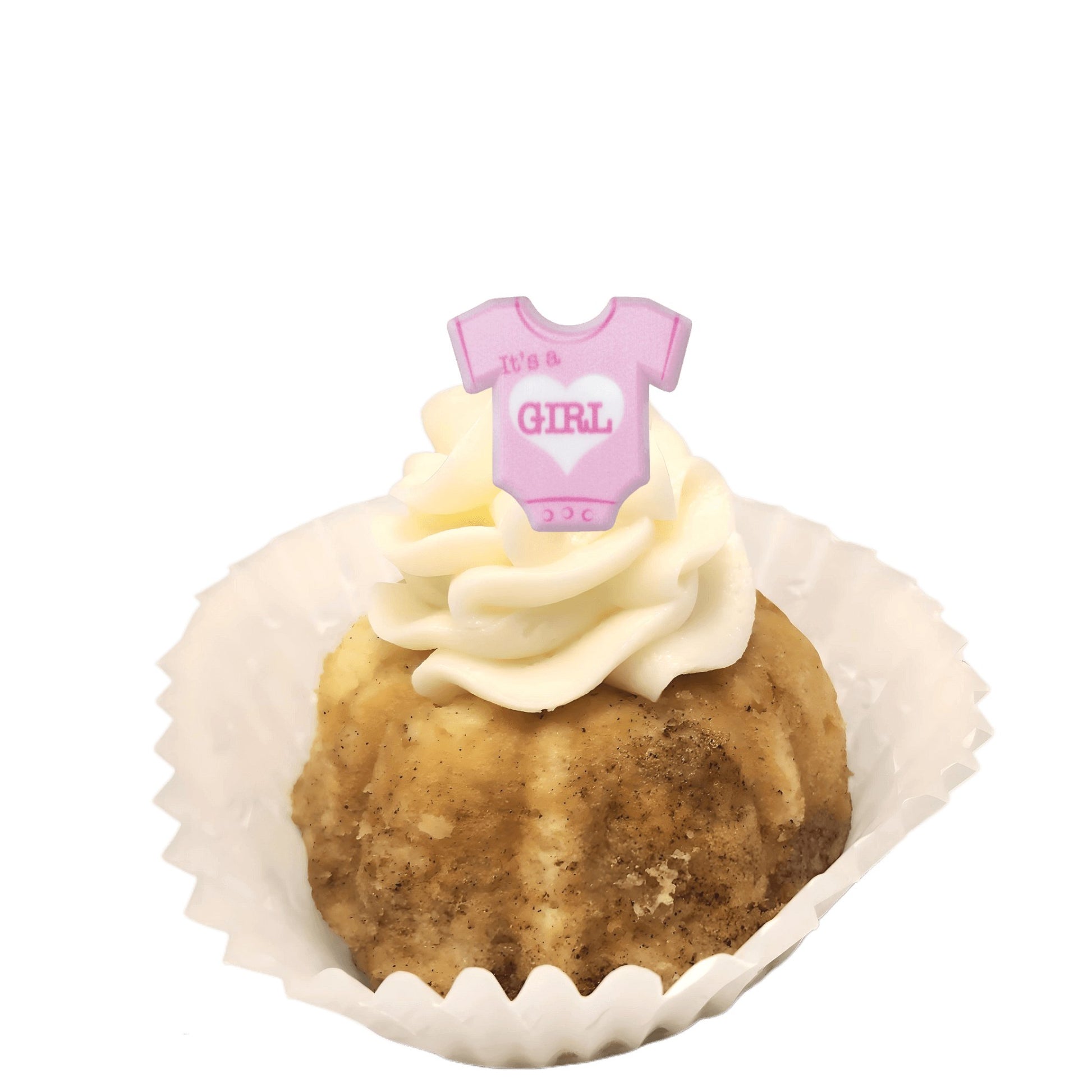 Snickerdoodle "It's a Girl" Bitty Bundts