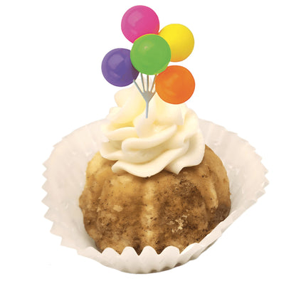 Snickerdoodle Neon Balloon Cluster Bitty Bundts