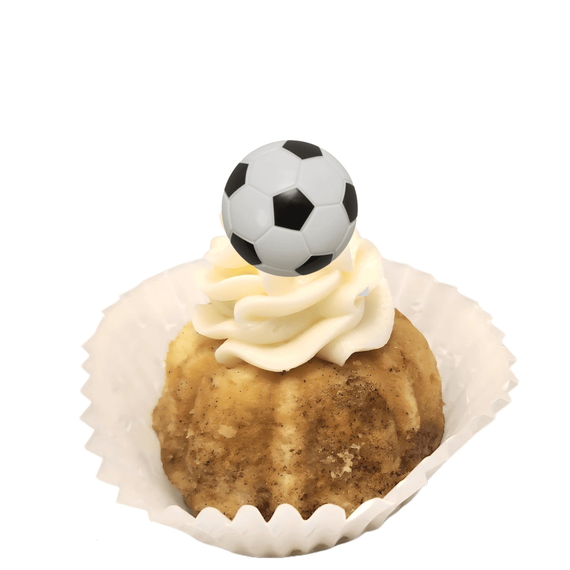 Snickerdoodle Soccer Ball Bitty Bundts