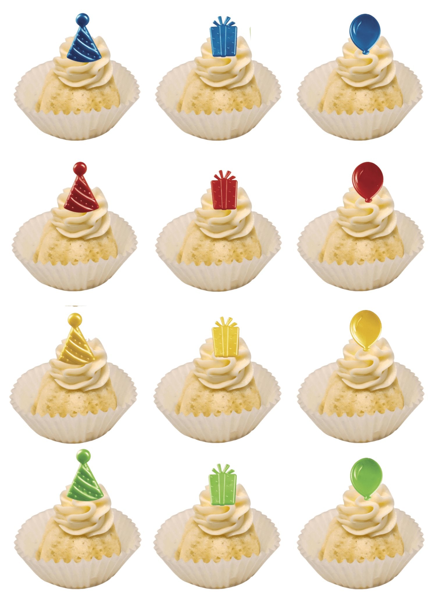 Vanilla Bean Birthday Icons Bundtcake Bitty Bundts