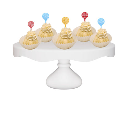 Vanilla Bean Colorful Balloon Bitty Bundts