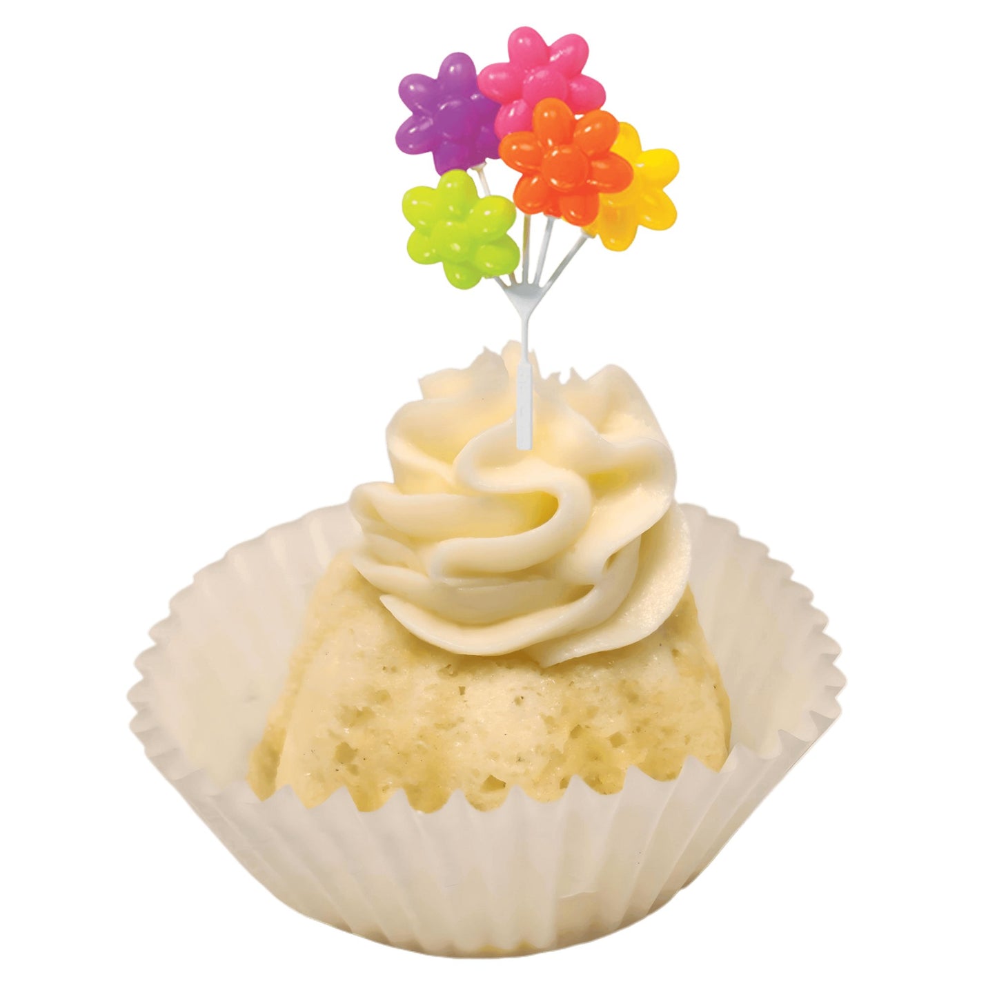 Vanilla Bean Flower Shaped Cluster Bitty Bundts