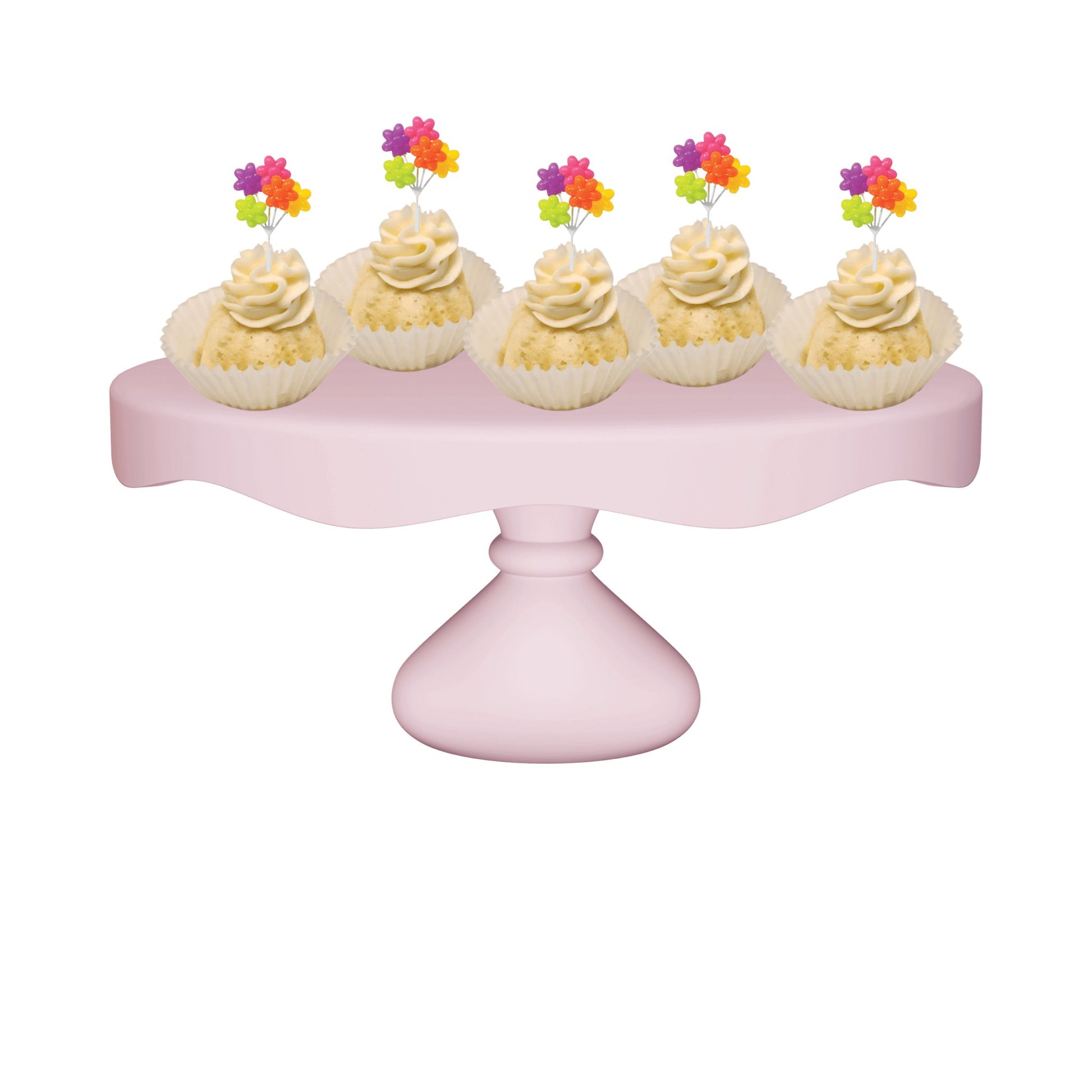 Vanilla Bean Flower Shaped Cluster Bitty Bundts