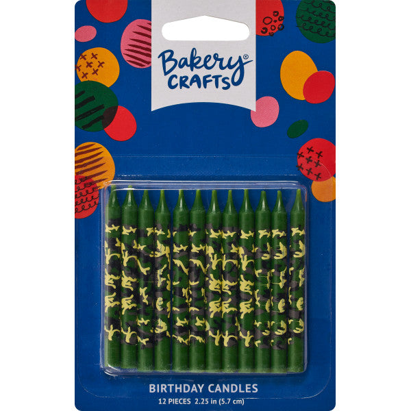 Candles | Camouflage Green Specialty